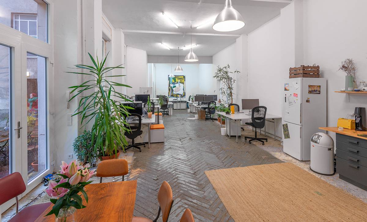 Kreativer Projektraum in ruhigem Innenhof in Berlin-Kreuzberg