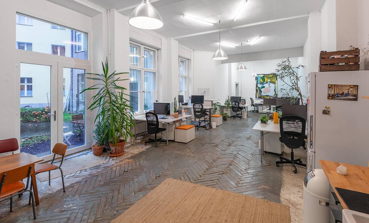 Kreativer Projektraum in ruhigem Innenhof in Berlin-Kreuzberg