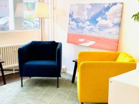 Gemütlicher Coworking Space im Brunnenviertel