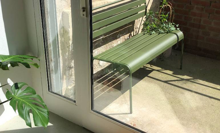 unsere sonnige Terrasse