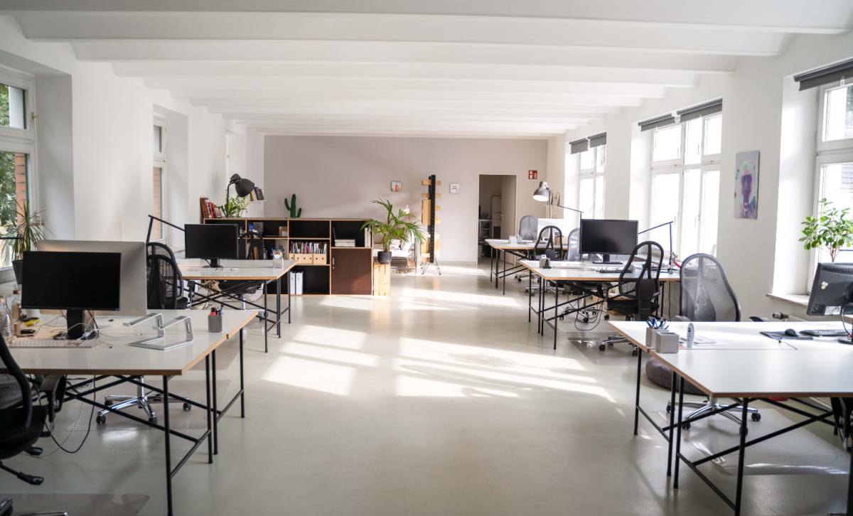 Loft Office Arbeitsplatz in Eppendorf