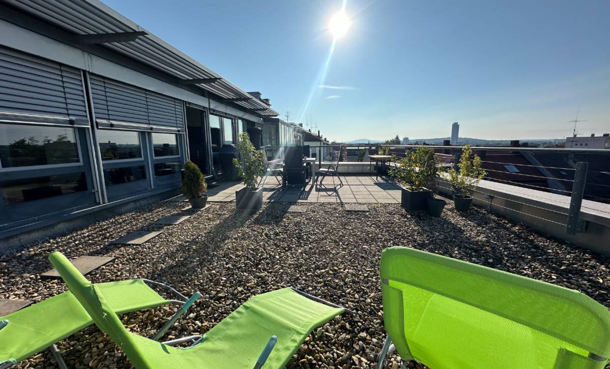 Rooftop Chillout Area