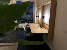 Teambüro in schönem Coworking-Space