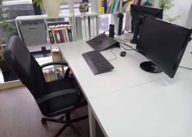 Möbliertes Büro im Coworking Space