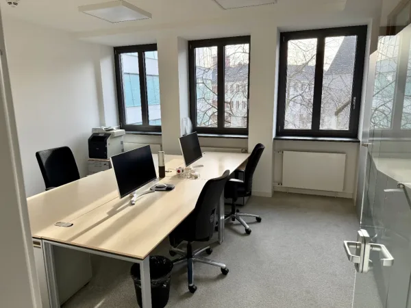 Abschließbares Büro in Frankfurt am Main (Innenstadt) – Inspirierende Bürogemeinschaft mit Bürohund in Frankfurt Innenstadt — Bild 2