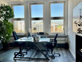 Coworking-Büro im Hamburger Fruchthof, Nähe HafenCity