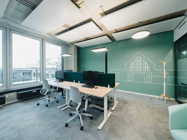 Büros, Coworking-Bereiche und Eventflächen im South Horizon — Bild 7
