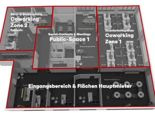 Abschließbares Büro in Friedrichshafen – Moderne Bürogemeinschaft in Friedrichshafen — Bild 8