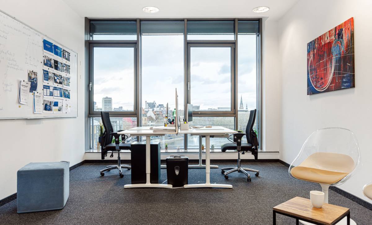 Teambüro für bis zu 6 Personen