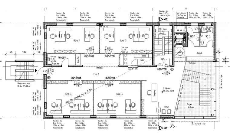 Büro auf Zeit Wagner-Régeny-Straße Berlin Adlersdorf