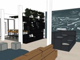 Exklusive Serviced-Offices umfassend saniertem Altbau