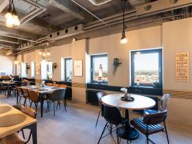 Coworking im höchsten Gebäude der Stadt