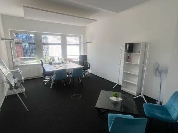 Abschließbares Büro in Hamburg (Hammerbrook) – Moderne Büroräume in Bürogemeinschaft in Hamburg Hammerbrook — Bild 1