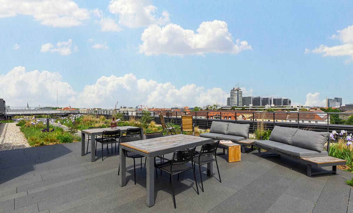 Dachterrasse