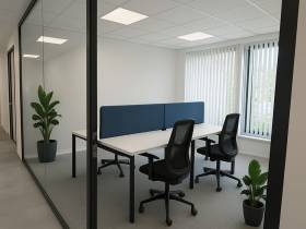 Bürogemeinschaft Co-Working-Arbeitsplatz