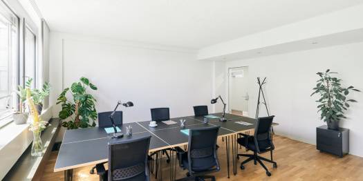 Teambüros in modernem Bürokomplex am Kustermannpark