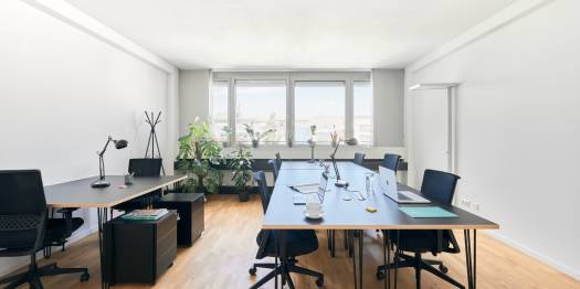 Teambüros in modernem Bürokomplex am Kustermannpark