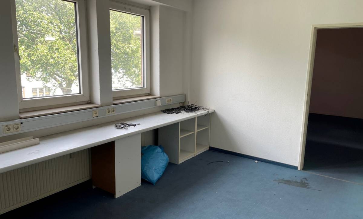 Wandelbare Bürofläche für agile Startups im Fachmarktzentrum Krefeld