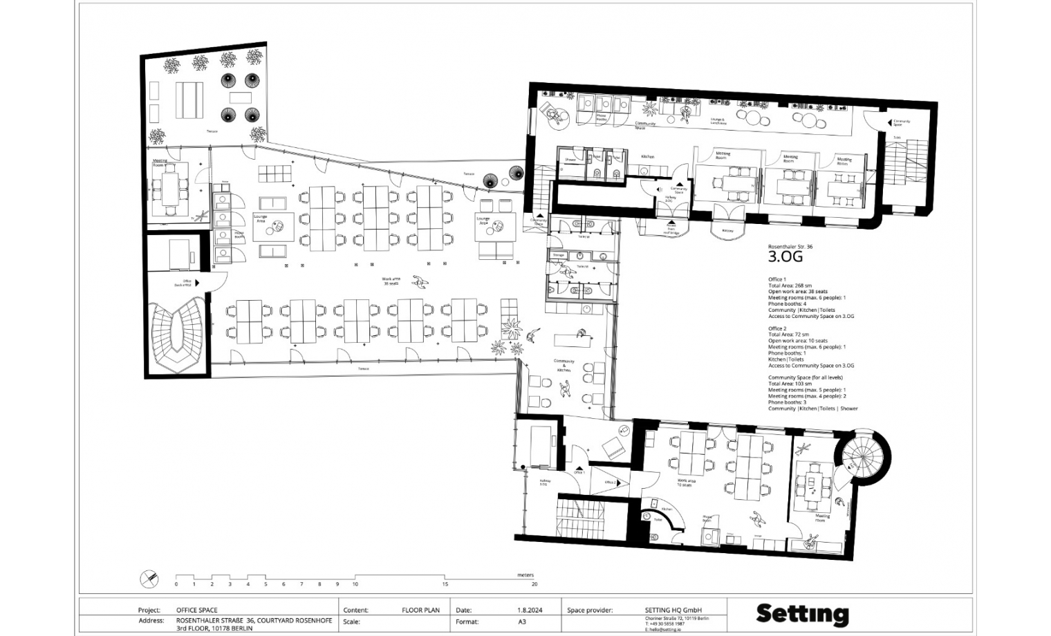 Coworking Space Rosenthaler Straße Berlin Mitte