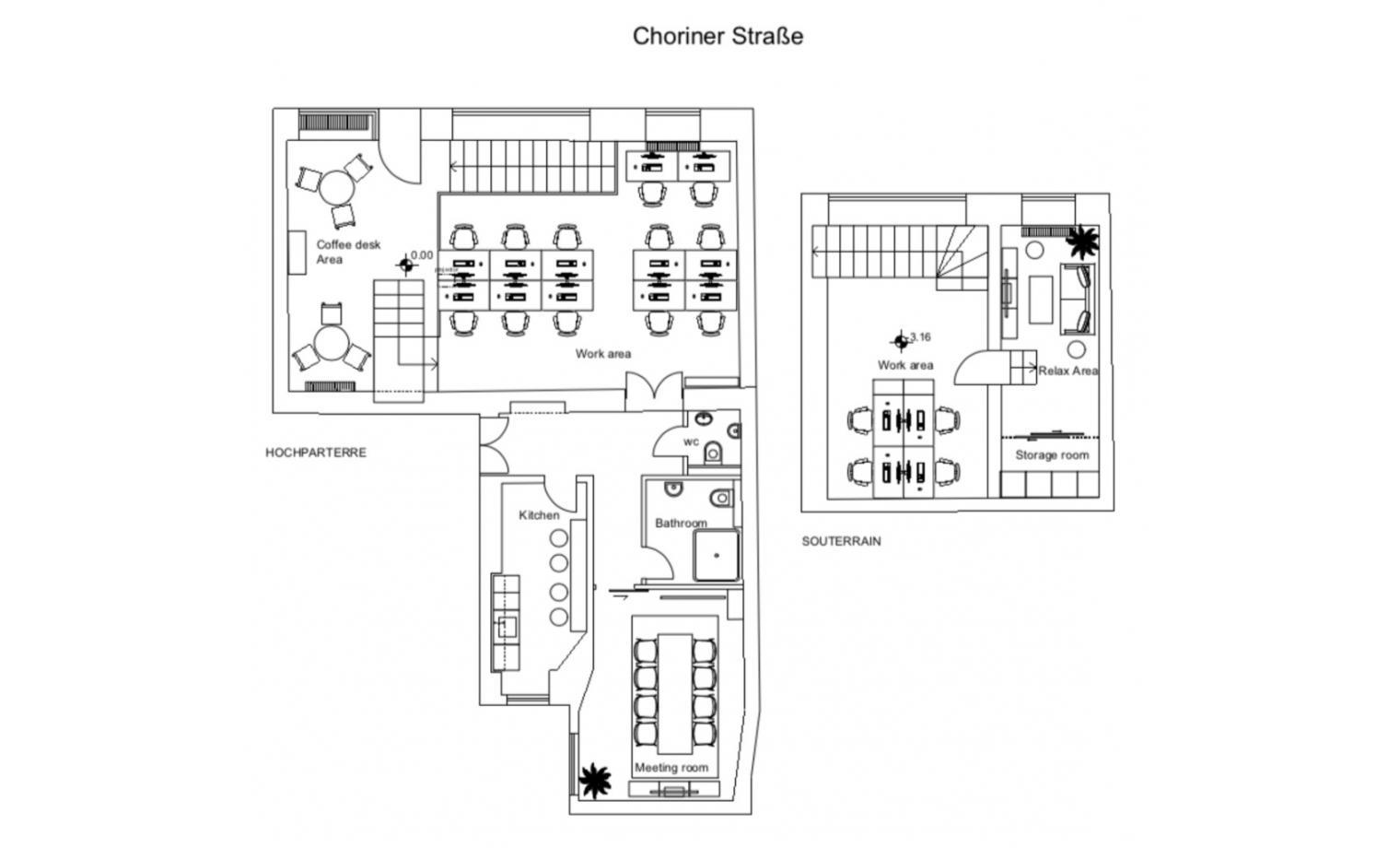 Coworking Space Choriner Straße Berlin Mitte