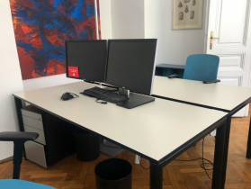 Arbeitsplätze in unserem schönen großen Altbaubüro im 7 Bezirk in Wien
