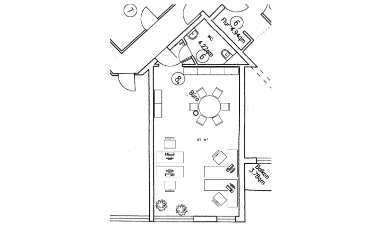 Büroraum Messeler-Park-Str. Darmstadt Wixhausen