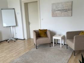 Einzigartiger Rheinblick! Coaching- oder Büro Raum All-in-Miete