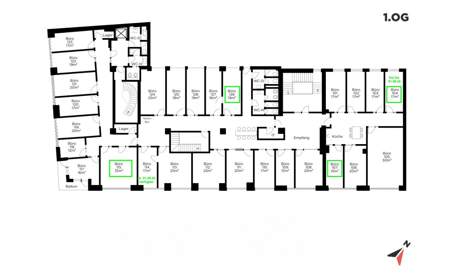 Büro mieten Raboisen Hamburg Altstadt