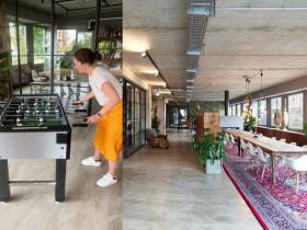 2 super coole Büros über den Dächern von Düsseldorf mit Dachterrasse