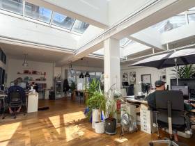 Arbeitsplatz im Agnesviertel in Industrieloft
