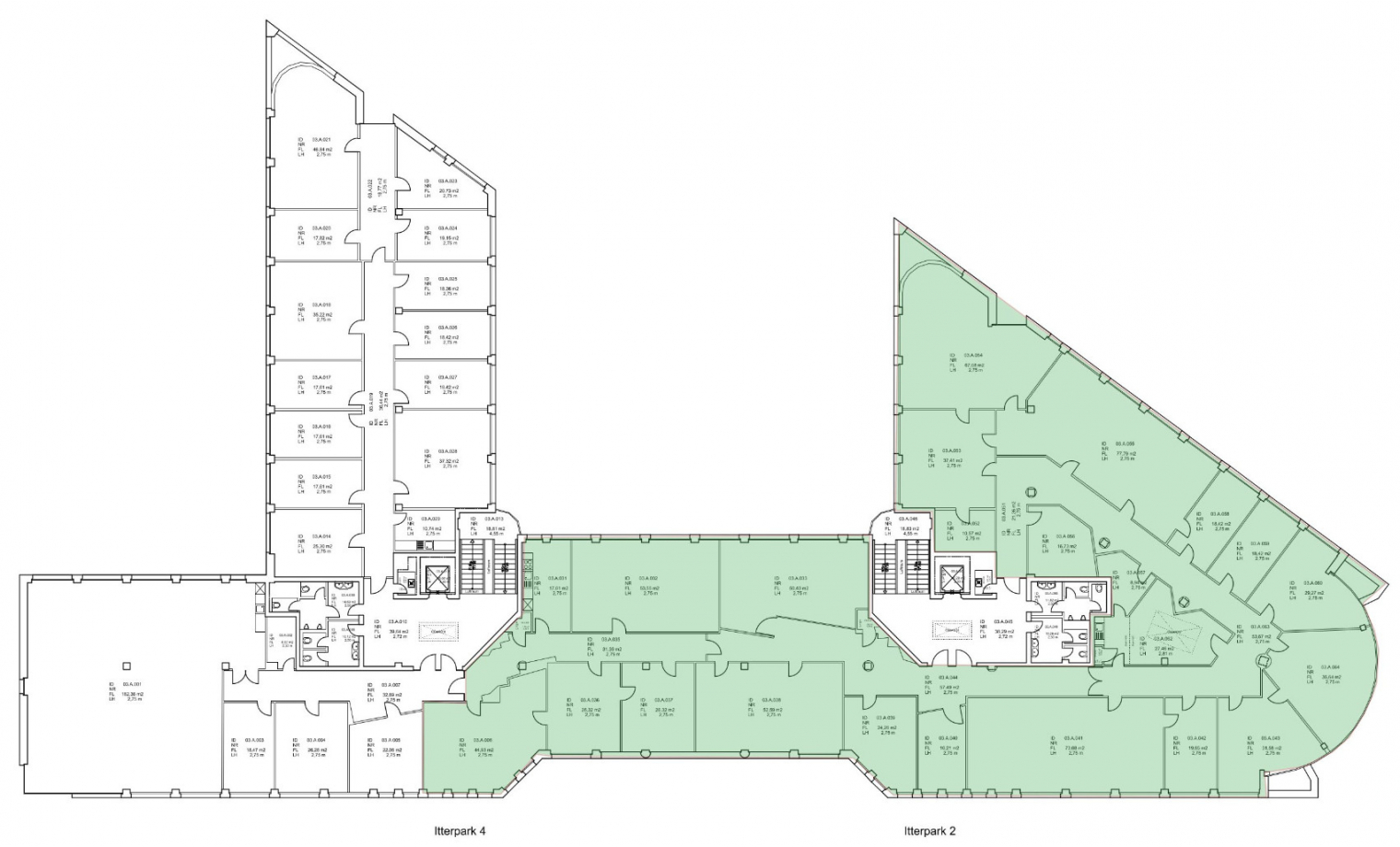 Arbeitsplatz Itterpark Hilden 