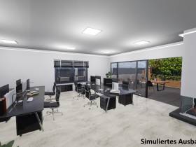 Penthousebüro mit Weitblick