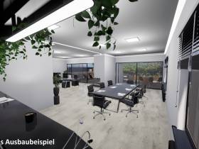 Penthousebüro mit Weitblick