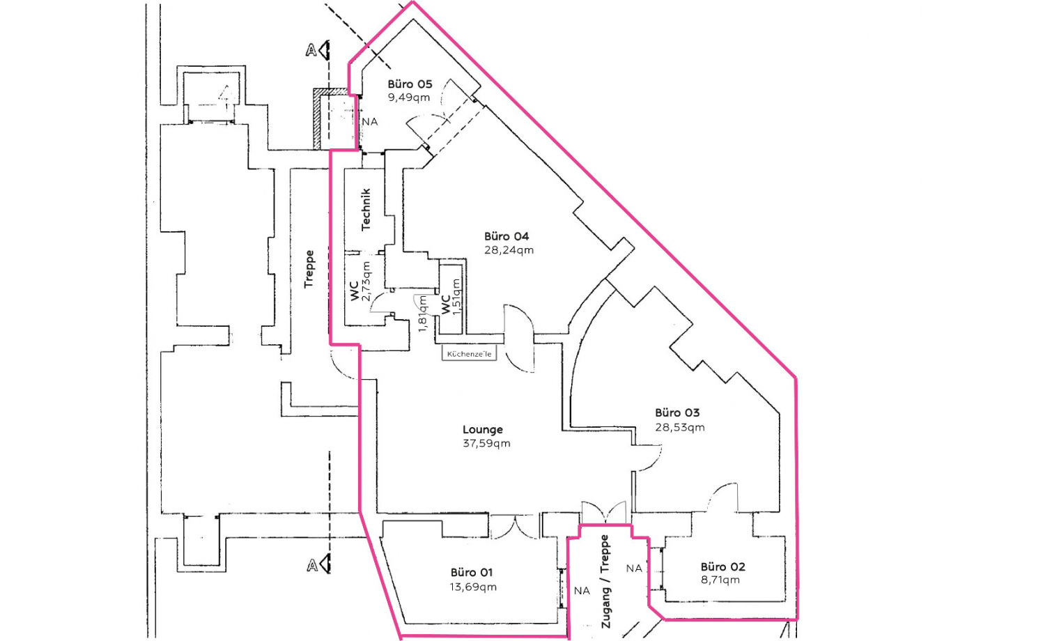 Coworking Reichenbachstraße München Ludwigsvorstadt-Isarvorstadt