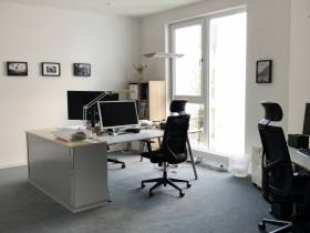 Arbeiten in entspannt konzentrierter Atmosphäre