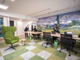 Flexibler Arbeitsplatz, Einzel- und Teambüros