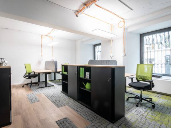 Stylischer Coworking Space mit Büros in Essen Stadtkern — Bild 3