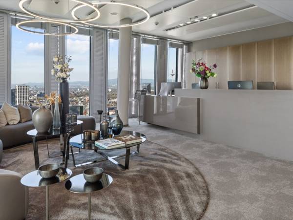 Moderne Premiumbüros und Coworking im 29. OG in Frankfurt Innenstadt — Bild 4