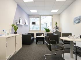 Exklusive Bürofläche (Open-Space, Gruppen- und Einzelbüros)