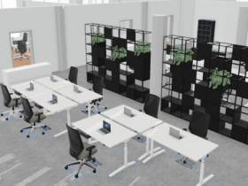 Coworking & Büros mit Stil im Martini-Park Augsburg (all inclusive)