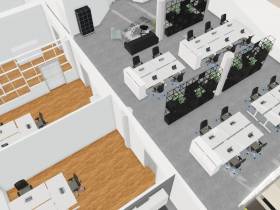 Coworking & Büros mit Stil im Martini-Park Augsburg (all inclusive)