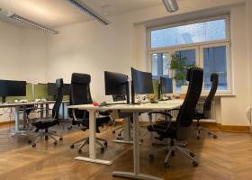 8 vollausgestattete Flexdesks