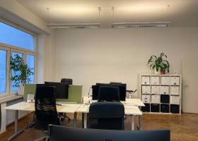 Flex Desks und Stauraum