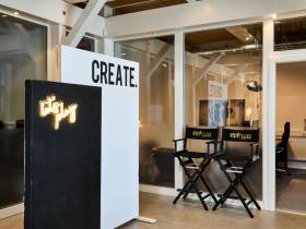 Büroraum in Coworkingspace Avid Schnittplatz