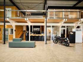 Büroraum in Coworkingspace Avid Schnittplatz