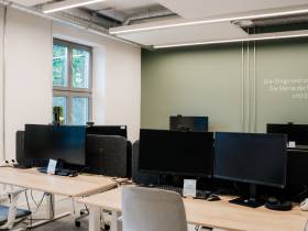 Moderne Büros und flexible Arbeitsplätze in der Quadratestadt