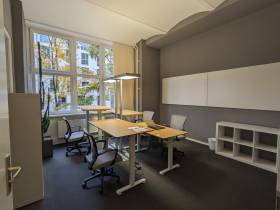 Möblierte Büros ohne Zusatzkosten: Kaffee, Drucken, Reinigung, Internet, Meetingraum, alles schon im Preis drin