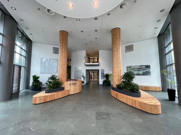 Modernes Einzelbüro in Offenbach am Main in der 10. Etage — Bild 3