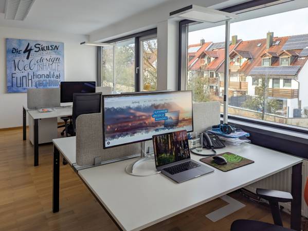 Helle Bürogemeinschaft mit Top-Ausstattung in Freising — Bild 1