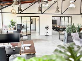 Büroplatz im Industrieloft in D-Unterbilk